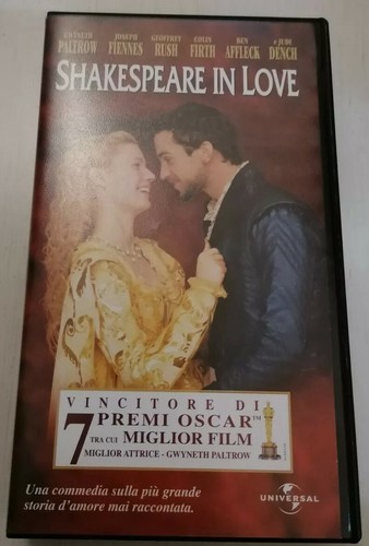 Shakespeare love vhs ita - shakespeare,