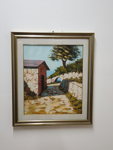 Quadro dipinto astratto - quadro,