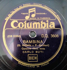 78 giri 10 "CARLO BUTI " LUNA