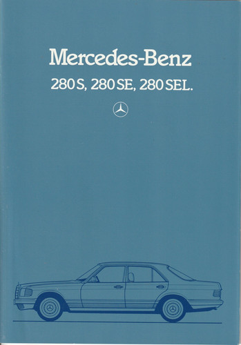 Brochure mercedes classe w - mercedes, s