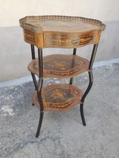 TAVOLINO-COMODINO INTARSIATO