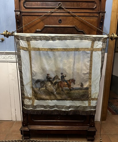 Antico stendardo coppia - antico, -coppia-