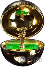 PALLA APRIBILE 3D 5 oz moneta argento 10$ Samoa 2026