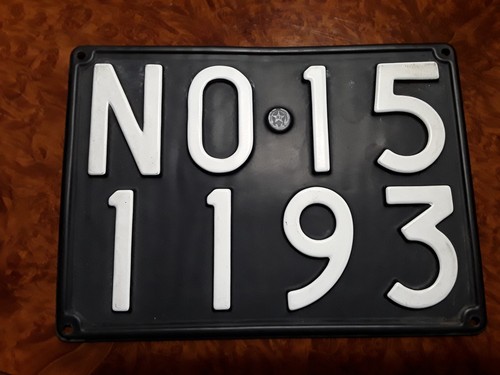 Targa auto epoca - ,