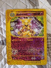 Pokemon Alakazam - Box Topper - 1/12 - Reverse Holo - Big Size Jumbo ENG played