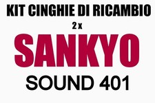 Kit cinghie ricambio 2 - cinghie, x