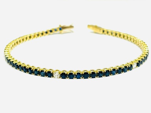 Bracciale tennis zaffiri 05 - bracciale, 9.05