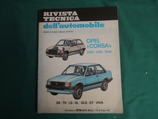 *L68*-RIVISTA TECNICA DELL'AUTOMOBILE-OPEL CORSA -AUTO MOTO EPOCA-1987