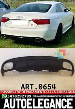 0654 DIFFUSORE ADATTO PER AUDI A5 COUPE 2007-2011 RS5 PARAURTI SLINE