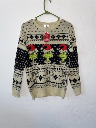 Grinch christmas sweater boys - sweater,