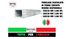 Tubolare Scatolato Zincato