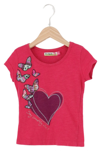 Desigual shirt bambina rosa - desigual, t-shirt