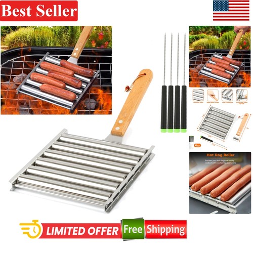 Rullo hot dog acciaio inox - rullo,
