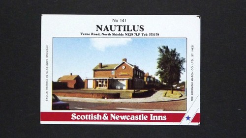 Matchbox label pub inn - matchbox,