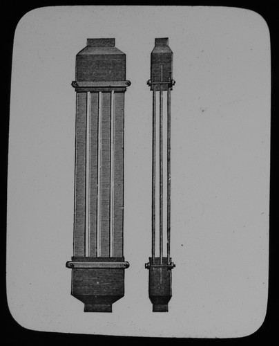 Magic lantern slide - magic, compound