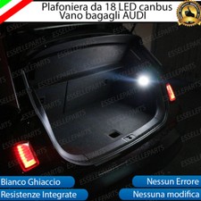 SET PLAFONIERA COMPLETA A LED AUDI A4 B7 + AVANT VANO BAGAGLI 6000K INTERNI