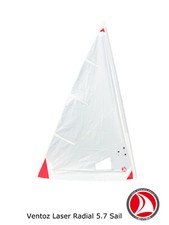 Ventoz Laser Radial Sail (5,7