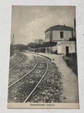 Cartolina Boscotrecase (NA) Stazione  F.P.  Viaggiata 1920