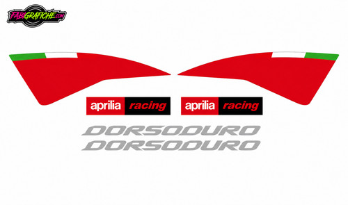 Adesivi kit moto aprilia - adesivi,