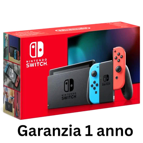Nintendo switch console blu - switch,