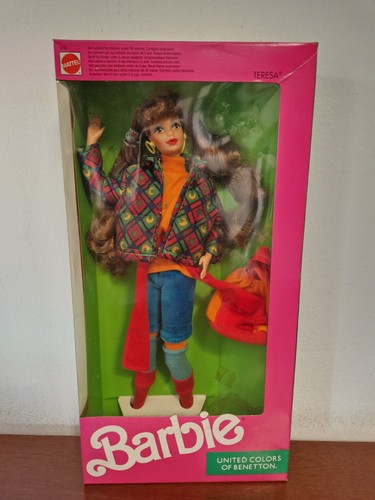 Barbie teresa benetton - teresa, mattel