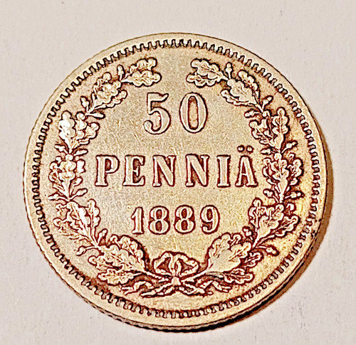 Finlandia penniä 1889 - penniä, *1889