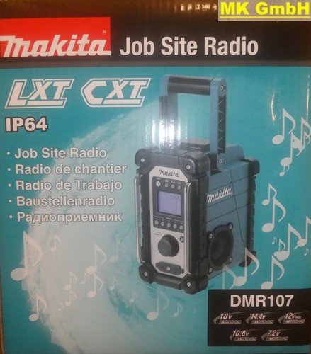 Makita dmr 107 radio - makita,