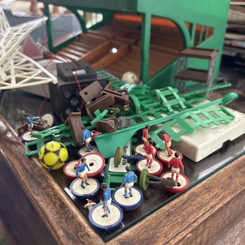 Tribuna subbuteo vintage verde - tribuna,