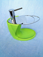 Dispenser e porta spazzolini in ceramica unico oggetto in 5 colori