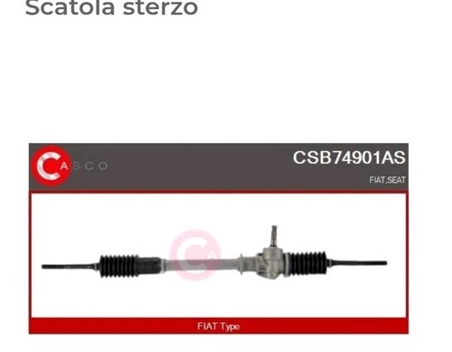 Scatola sterzo guida fiat - scatola,