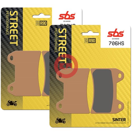 Sbs 706hs kit pastiglie freno - sbs,