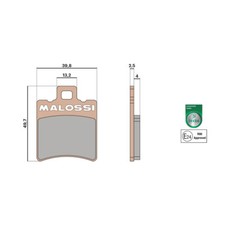 Pastiglie freno Malossi BRAKE