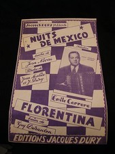 Partitura Notti Di Messico