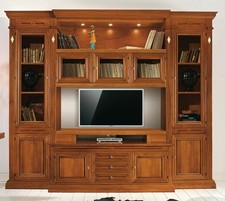 PARETE ATTREZZATA LACCATA PER