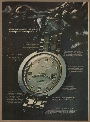 Orologio bulova oceanografo - bulova,