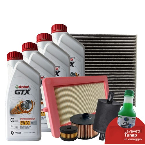 Kit tagliando clio captur - clio, ii
