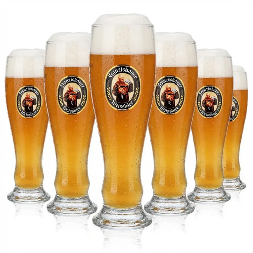 Bicchiere birra franziskaner - birra,
