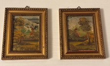 Coppia di quadretti vintage