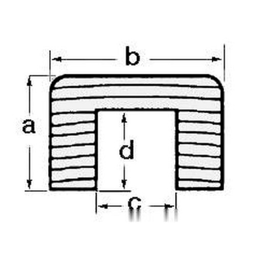 Teak cable cover profile - teak,