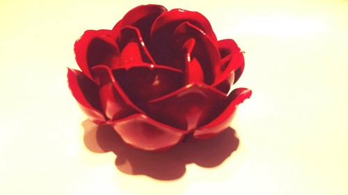 Rosa ferro artigianale - in,