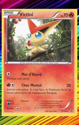 Victini xy6 ciel rugissant - victini, xy6:ciel