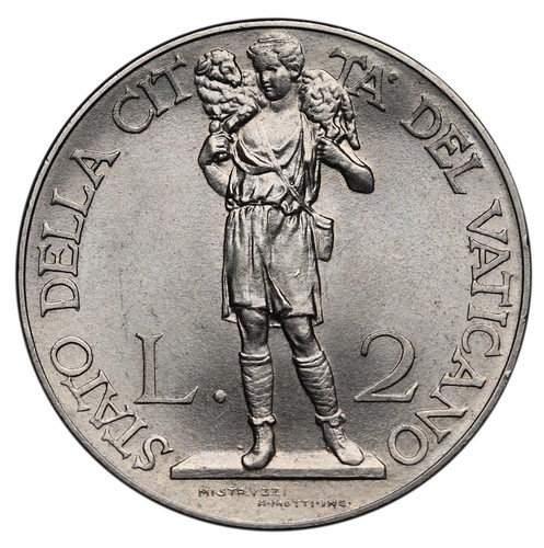 1936 vatican city lire - 1936, unc