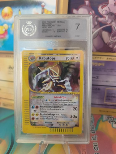 Carta pokemon card kabutops - carta,