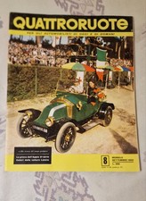 quattroruote n 8 anno 1956