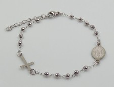 1pz bracciale rosario in