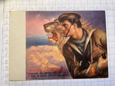 Cartolina Collezione Battaglione R. Marina San Marco Tafuri Comandante Biagini