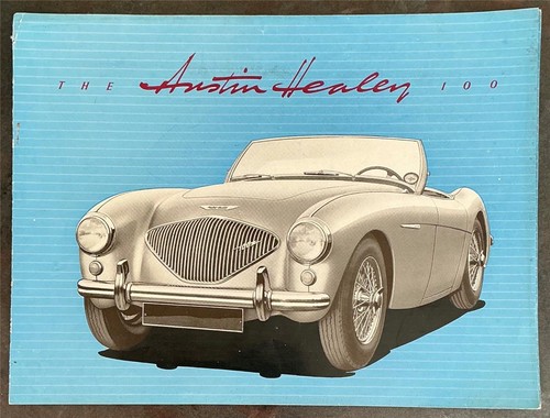 Austin healey 100 depliant - healey,