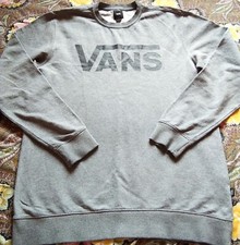 Felpa Vintage Uomo VANS, TAGLIA L