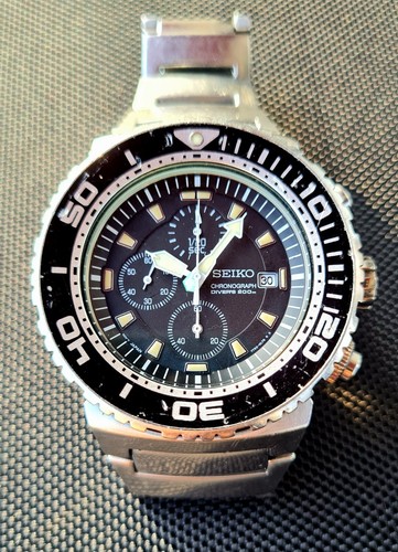 Seiko caesar quadrante nero - caesar,