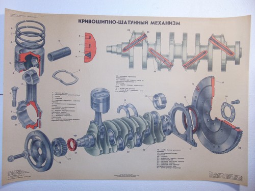 Poster originale vaz officina - vaz,